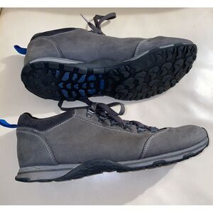 L.L. Bean Men's Gray‎ Green Suede Comfort Fitness Walking Shoes Size 11.5